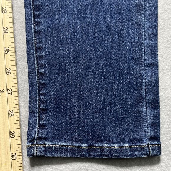 Uniqlo Dark Wash Maternity Extra Stretch Skinny Jeans Size XXL NWT - Picture 9 of 11